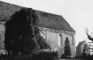 Kirche, Außenansicht, Postkarte, 1952 (?)