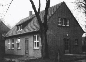 Gemeindehaus, Außenansicht, um 1954