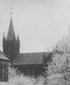 Alte Kirche, Ansicht von Südosten, vor 1953