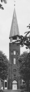 Alte Kirche, Ansicht von Westen, 1958