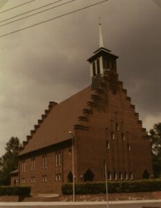 Kreuzkirche, Außenansicht, 1980