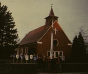 Kapelle Aschendorfer Moor, Ansicht von Südosten, 1980