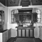 Alte Kirche, Blick zum Altar, nach 1963, vor 1982