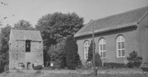 Kirche, Ansicht von Südosten, um 1954