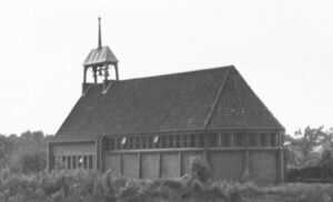 Kirche, Ansicht von Südosten, um 1954