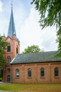 Mittegroßefehn, Kirche, evangelisch-lutherisch, Johann-Heinrich-Leiner-Kirche