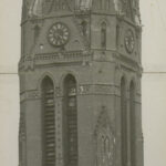 Nienburg St. Martin Turmreparatur 1952