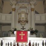 Gartow, Kirche, Innen, Kanzelaltar