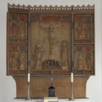 Gistenbeck, Kapelle, Innenraum, Altarretabel