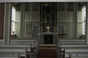 Gülden, Kirche, Innenraum, Altarwand