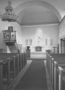 Hittfeld Kirche Innenraum Altar Kanzel