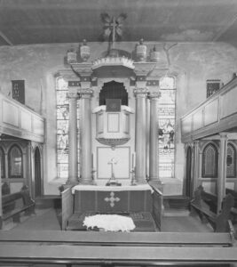 Hitzacker, Kirche, Innenraum, Kanzelaltar