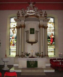 Hitzacker, Kirche, Innenraum, Kanzelaltar