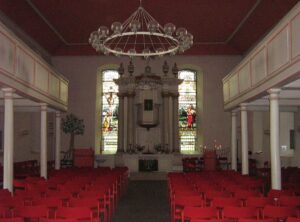 Hitzacker, Kirche, Innenraum, Blick zum Altar