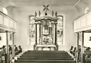 Hitzacker, Kirche, Innenraum, Blick zum Altar