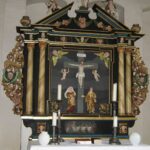 Jeetzel, Kapelle, Innenraum, Altarretabel