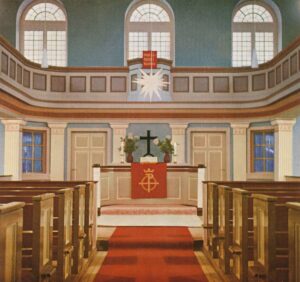 Jesteburg Kirche Innenraum Altar