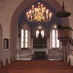 Krummasel, Kirche, Innenraum, Altarraum