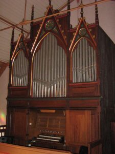 Krummasel, Kirche, Innenraum, Orgel
