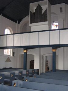 Küsten, Kirche, Innenraum, Orgel