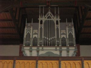Lanze, Kirche, Innenraum, Orgel