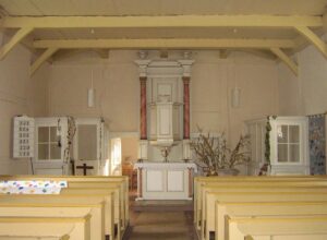 Meetschow, Kapelle, Innenraum, Altarraum