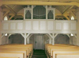 Meetschow, Kapelle, Innenraum, Orgel