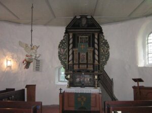 Meuchefitz, Kirche, Innenraum, Altarraum