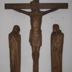 Neu Darchau, Kirche, Innenraum, Kreuzigungsgruppe