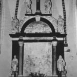 Plate, Kirche, Innenraum, Altaraufsatz