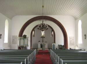 Prezelle, Kirche, Innenraum, Altarraum