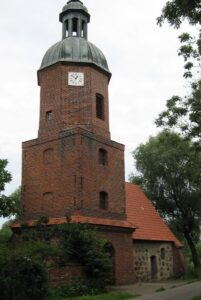 Prezier, Kapelle, Turm, Außenansicht