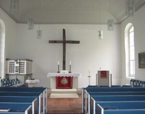 Rebenstorf, Kirche, Innenraum, Altarraum
