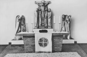 Sprötze, Kirche, Altar, Engelaltar