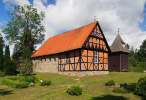 Undeloh, Kirche, Kirchturm, Außenansicht