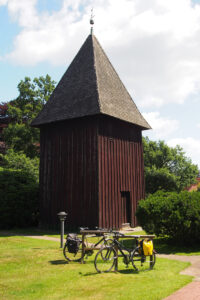 Undeloh, Kirchturm, Außenansicht