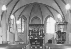 Raven, Kirche, Innenraum, Altar