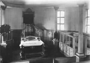 Riebrau, Kirche, Innenraum, vor 1961