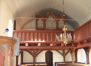Satemin, Kirche, Innen, Orgel, 2007