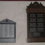 Schmarsau, Kapelle, Innenraum, Gefallenentafeln