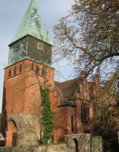 Schnega, Kirche, Außenansicht, Turm