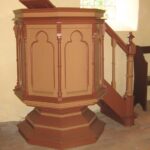 Schweskau, Kapelle, Innenraum, Kanzel