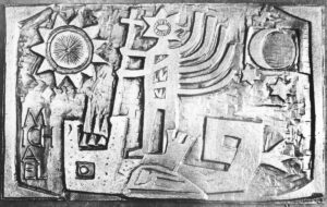 Stelle, Kirche, St. Michael, Relief