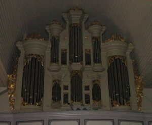 Trebel, Kirche, Innenraum, Orgel
