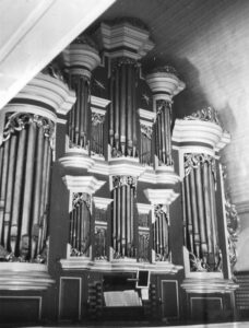 Trebel, Kirche, Innenraum, Orgel