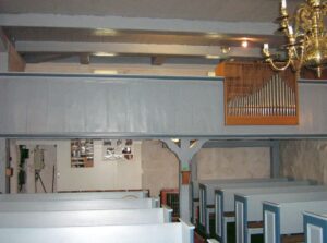 Vietze, Kapelle, Innenraum, Orgel