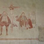 Volzendorf, Kapelle, Innenraum, Wandmalereien