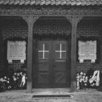 Wesel, Undeloh, Friedhofskapelle, Eingang