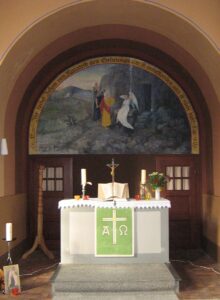 Wibbese, Kirche, Innenraum, Altar