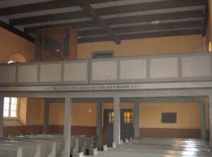 Wibbese, Kirche, Innenraum, Orgel